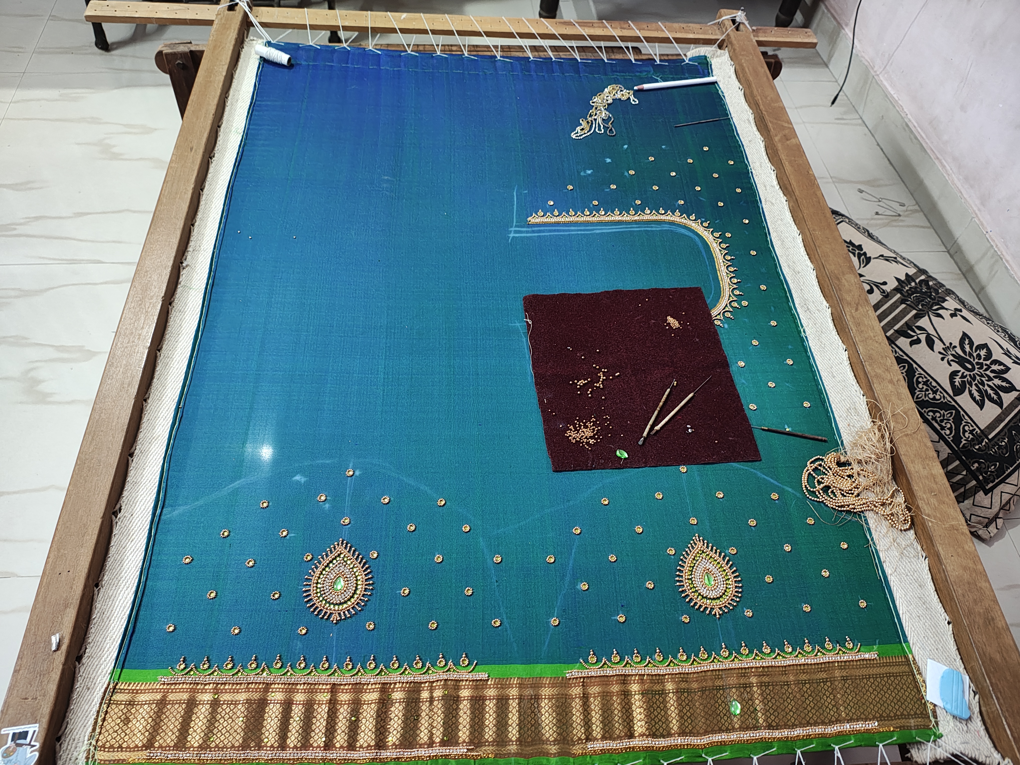 Aari Works handcrafted embroidery — Nashik